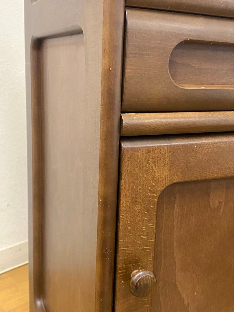 カリモク 収納 整理 棚 コンソール 電話台 飾り棚