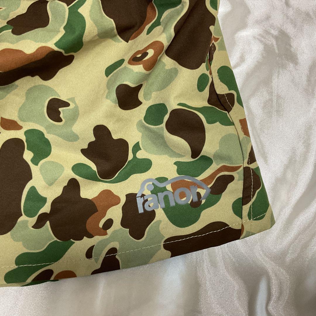【美品】ラナー Ranor カモフラージュ ランニングスカート Sサイズ