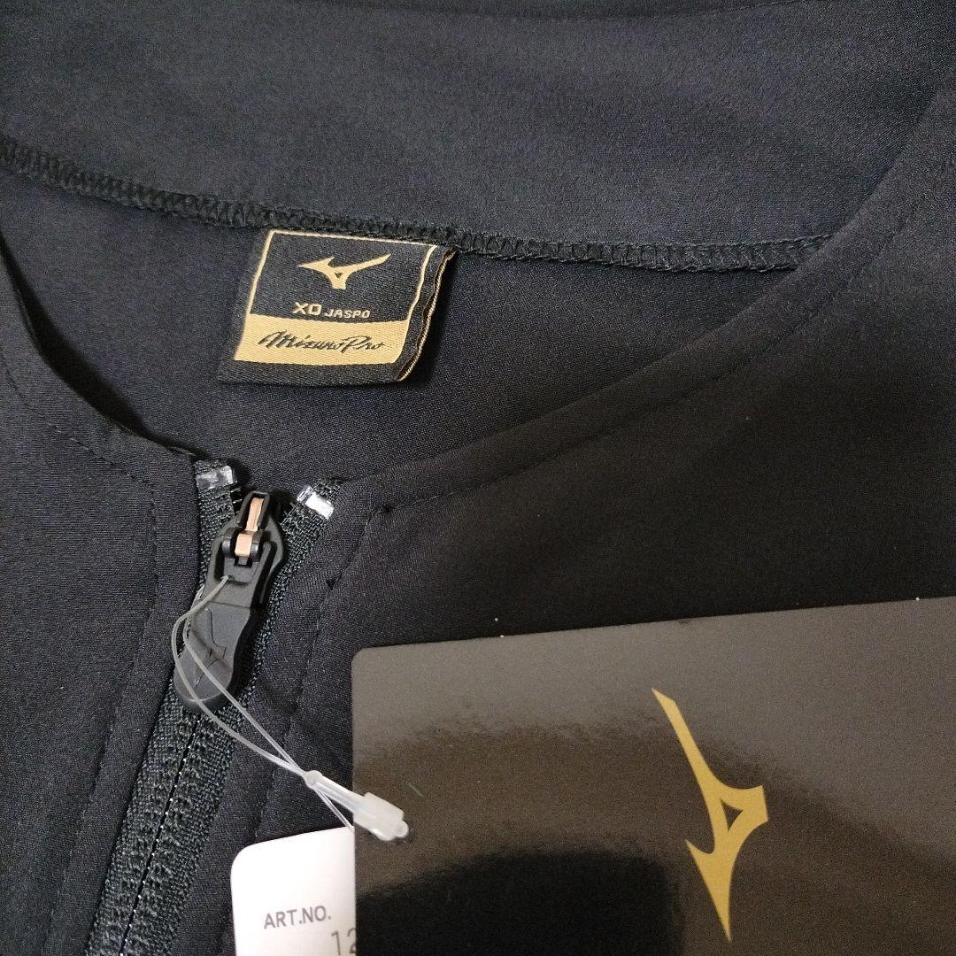 新品　MizunoPro　Ｖジャン　ハーフジップタイプ　サイズXO