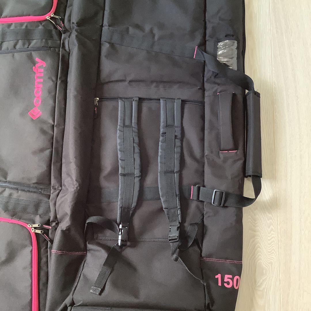 047 COMFY ウィーリー キャリースノーボードバッグキャスター150