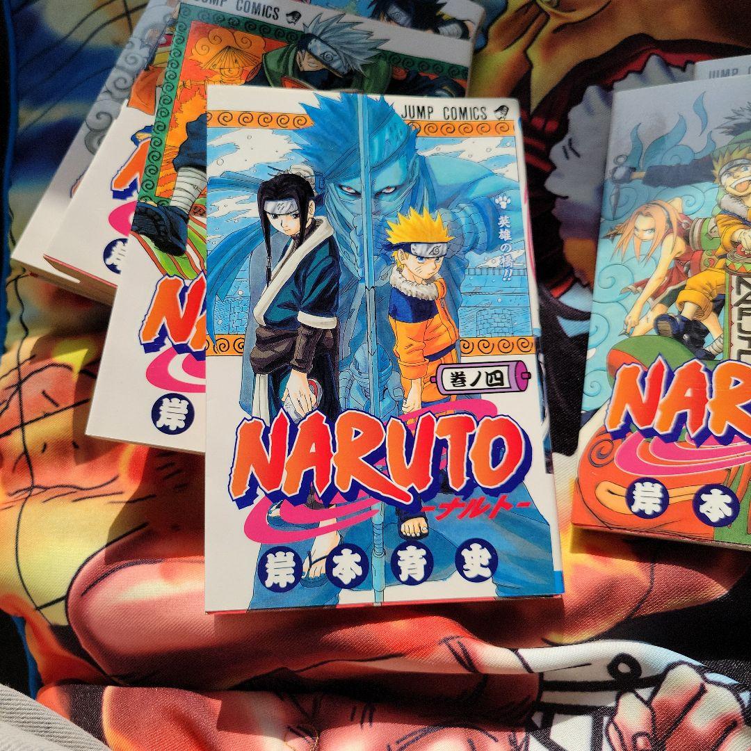 希少、初版NARUTO 1-6巻 セット