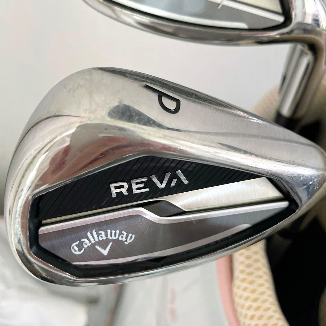超美品　Callaway REVA レディース ゴルフクラブセット　パッケージ