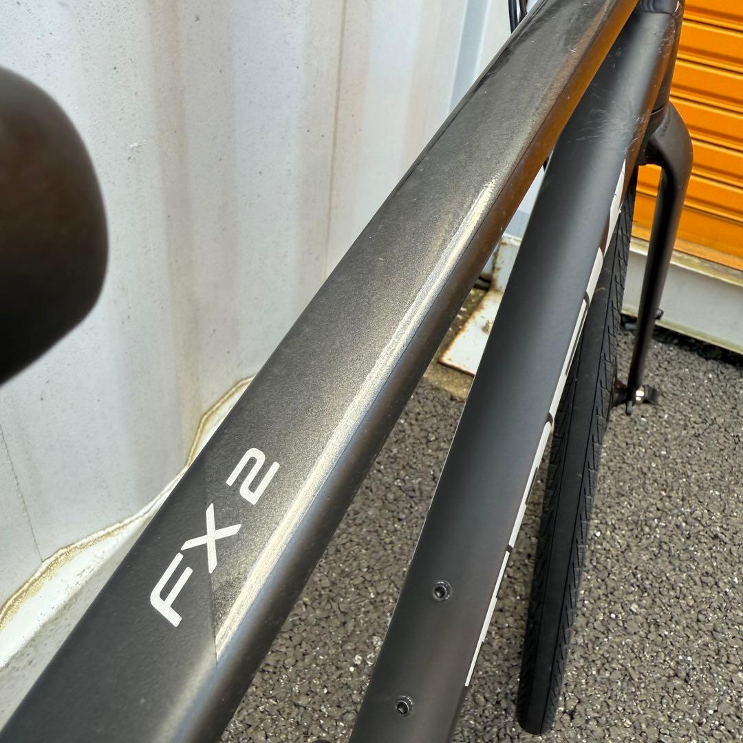 クロスバイク TREK FX2 身長165-175m 定価7.6万円 ブラック