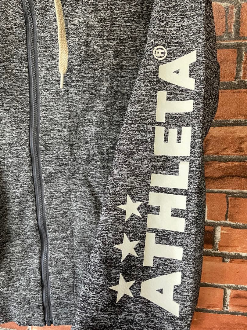 【美品】アスレタATHLETAジップアップジャケットパーカー＆パンツサッカーM