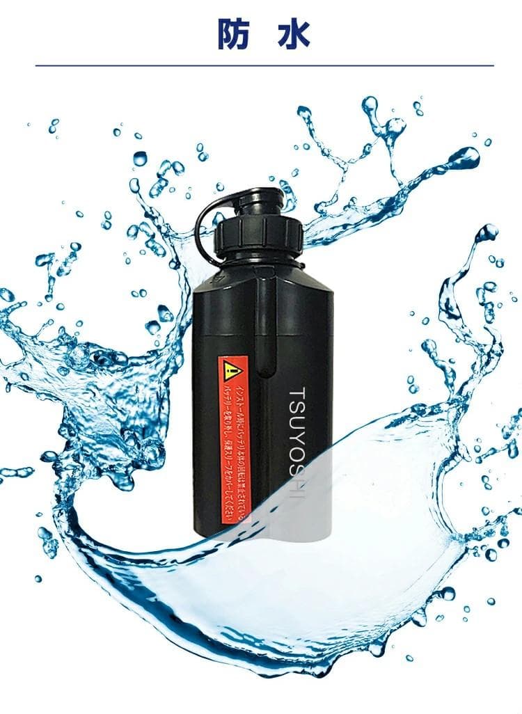 電動リール用リチウムバッテリー防水14.8V3500mAh黒 ダイワ＆シマノ対応