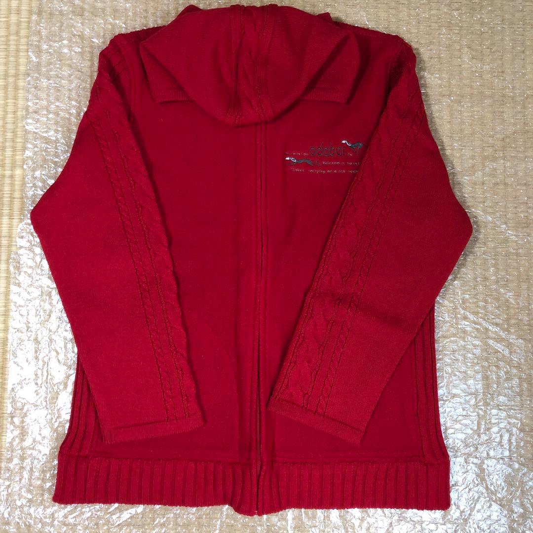 adabatニットパーカー