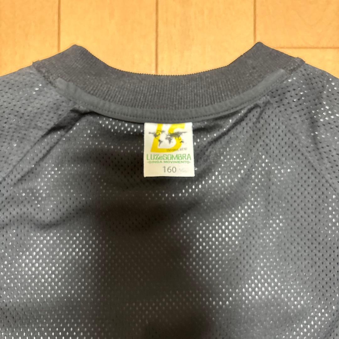 ルースイソンブラ サッカー ピステ タフタ　ジュニア160 ブラック　黒