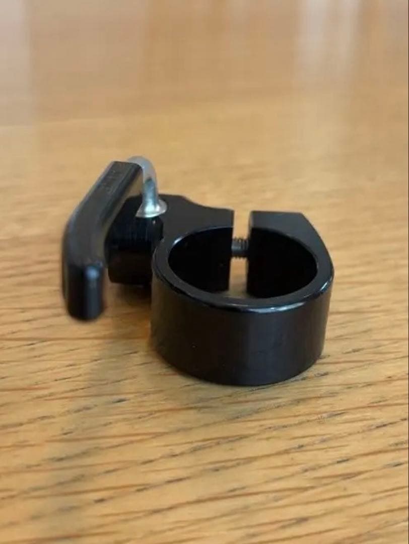 PAUL ポール シートクランプ ブラック/オレンジ 30.0ミリ