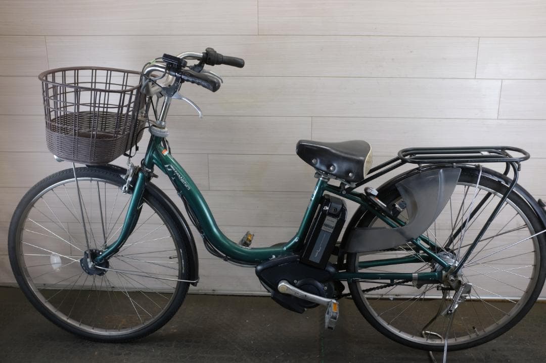 電動自転車ヤマハPAS　Natura　26インチ　3段　8.9Ah充電器あり