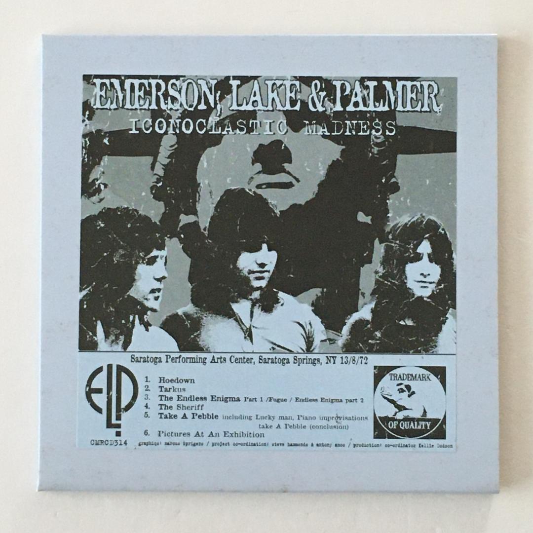 廃盤 限定BOX エマーソン・レイク・アンド・パーマー Vol.One