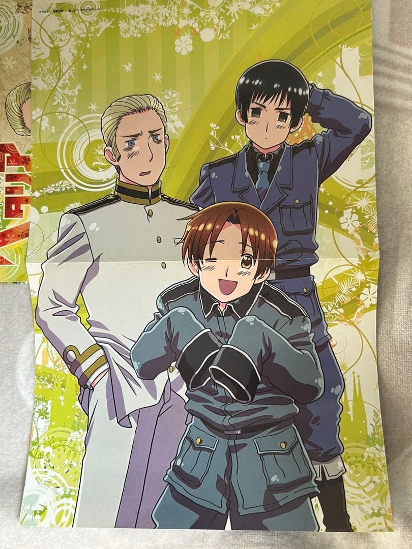 ヘタリア　原作画集・公式ガイドブック・トランプ・ミニリングノートセット