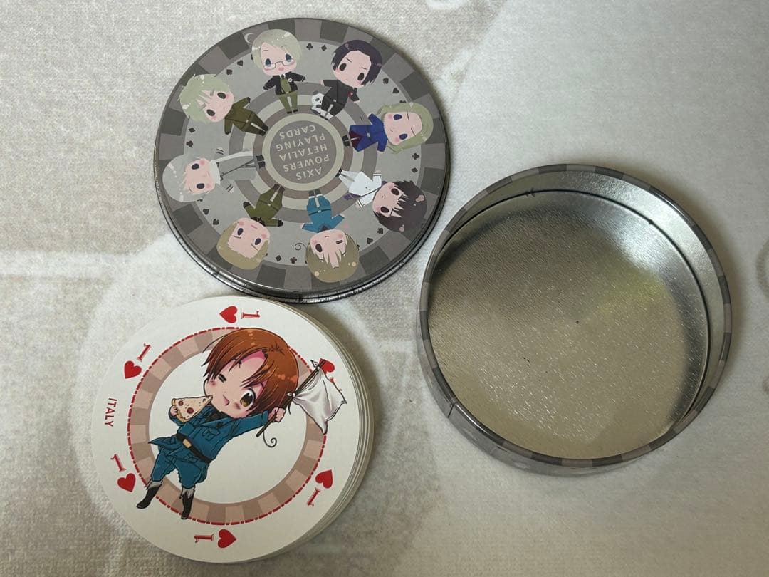 ヘタリア　原作画集・公式ガイドブック・トランプ・ミニリングノートセット