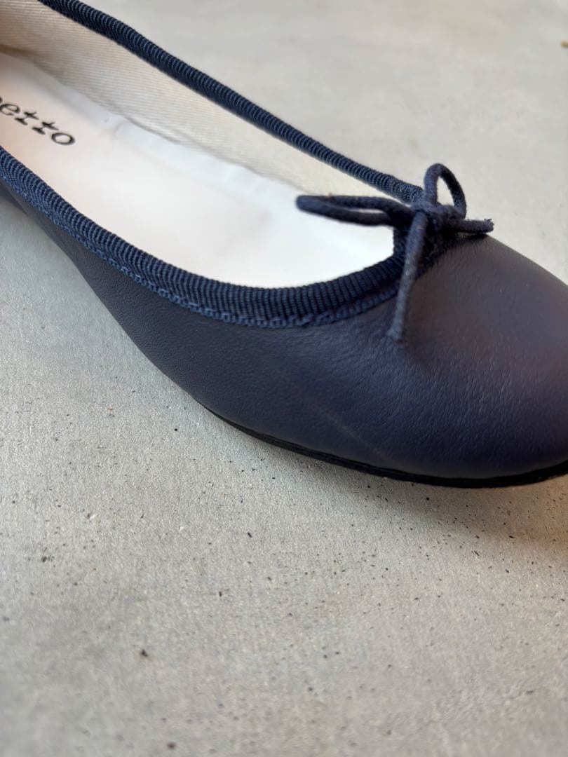 Repetto ネイビー バレエシューズ 36.5