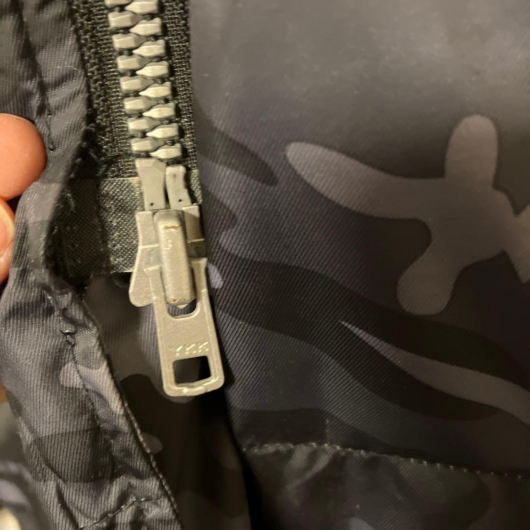 ATHLETA 迷彩柄 ダウンベンチコート　プラスズボン付き