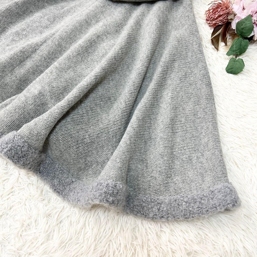 【RT 152613ページ】バーバリーブルーレーベル ニットポンチョ