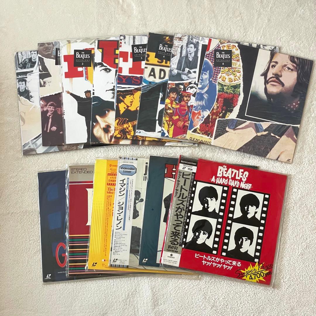 ビートルズ ジョン・レノン ポール・マッカートニー LD 14枚セット