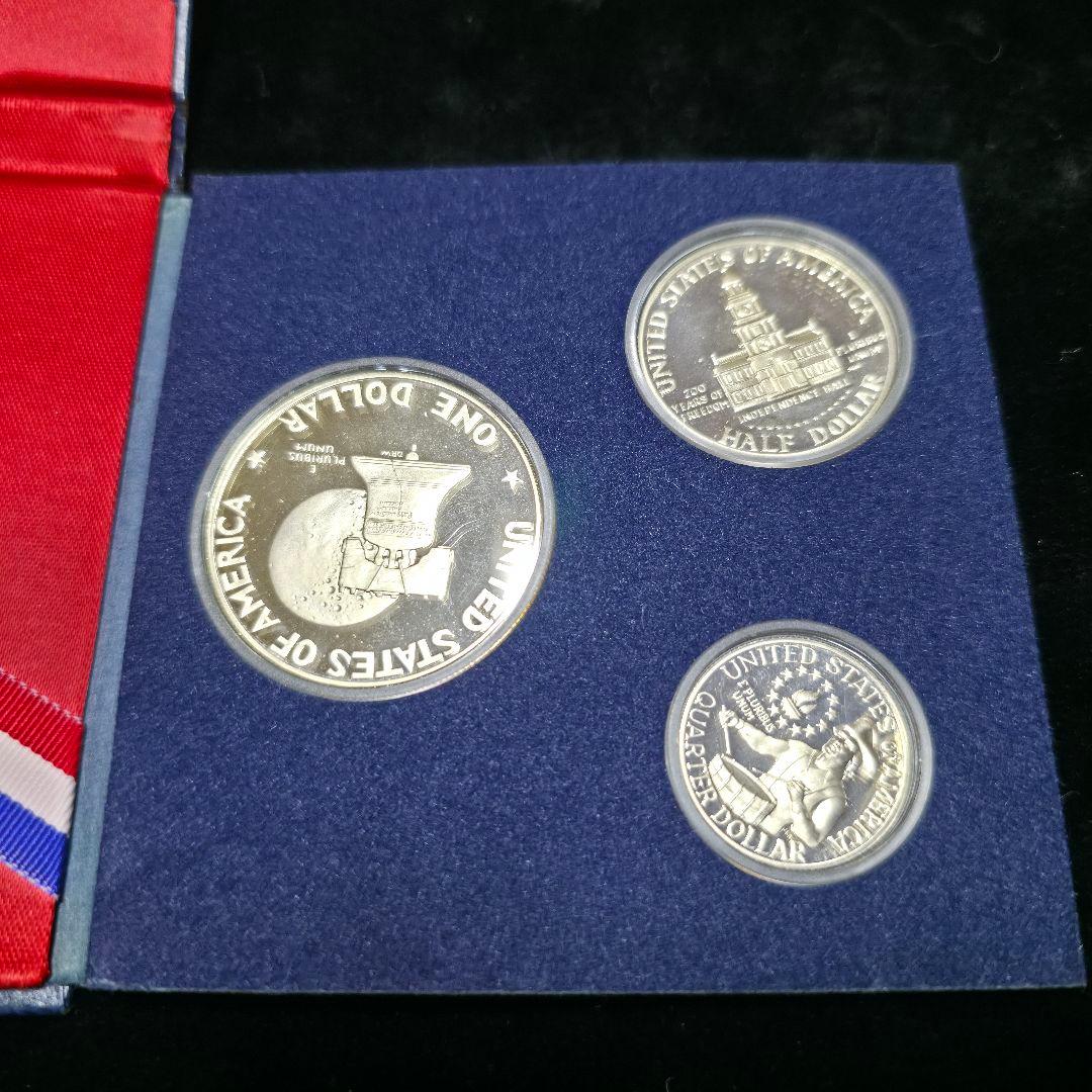 米国独立200周年記念銀貨 シルバープルーフ 1776‐1976