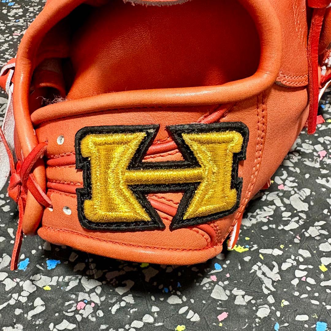 ハイゴールド 日本製 硬式用 グローブ 心極 投手用 ジュテルレザー FAレザー