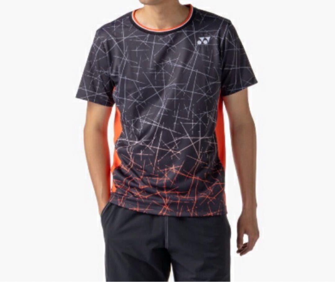 YONEX ユニ ゲームシャツ NTT東日本モデル ブラック 007 Ｍサイズ