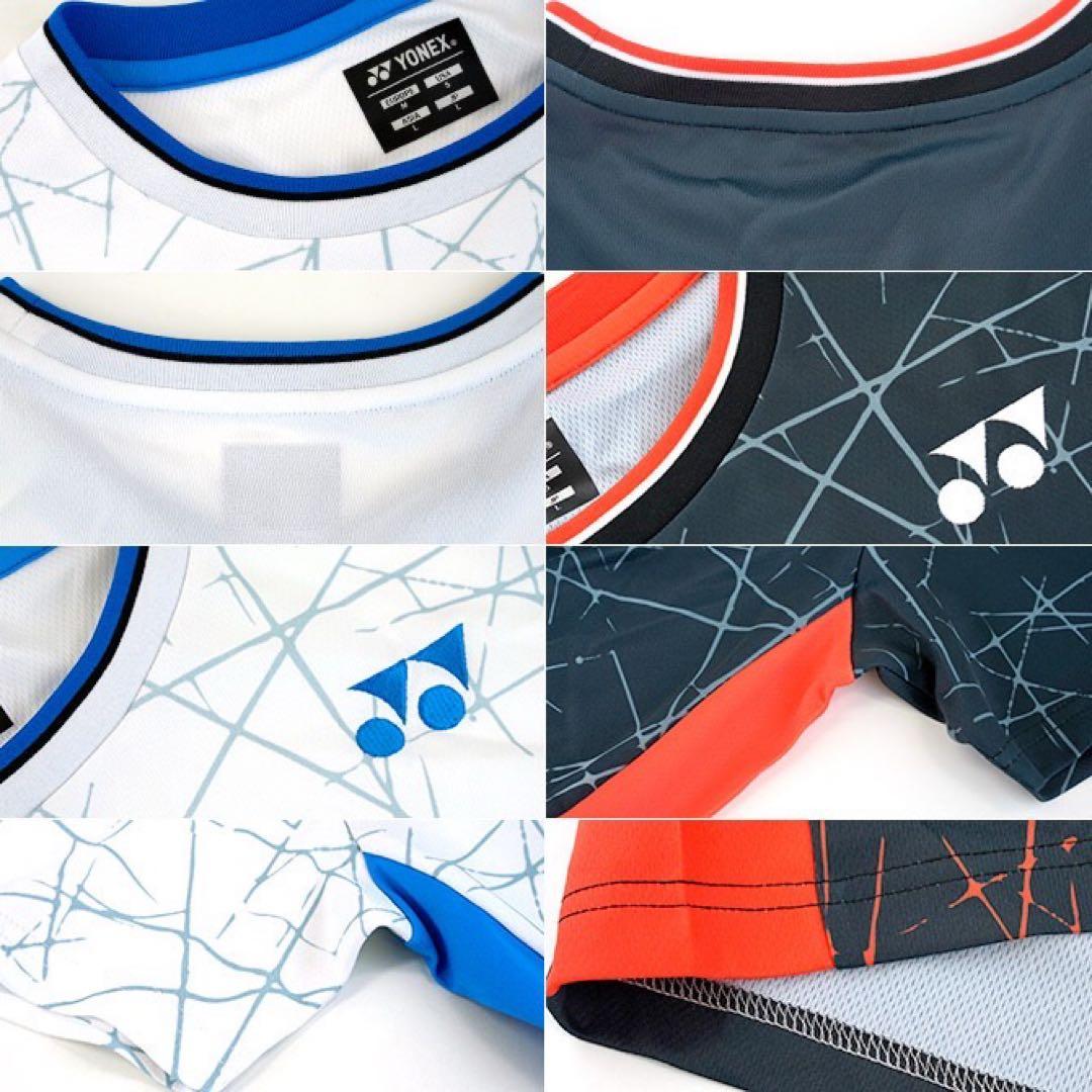 YONEX ユニ ゲームシャツ NTT東日本モデル ブラック 007 Ｍサイズ