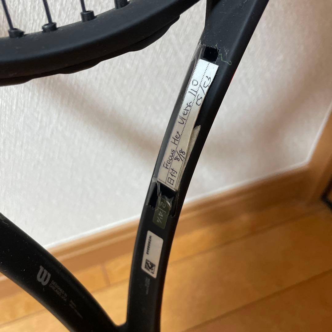 美品ウィルソンクラッシュv1 98グリップ2