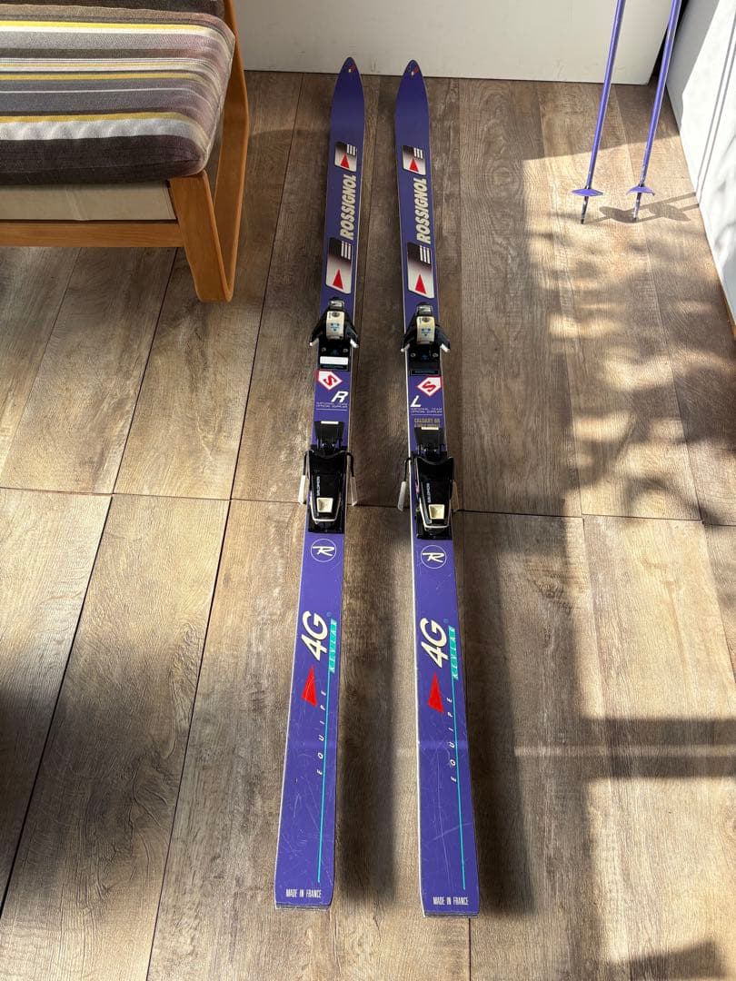 ロシニョール　金メダル記念　4G EQUIPE KEVLAR スキー板　177㎝
