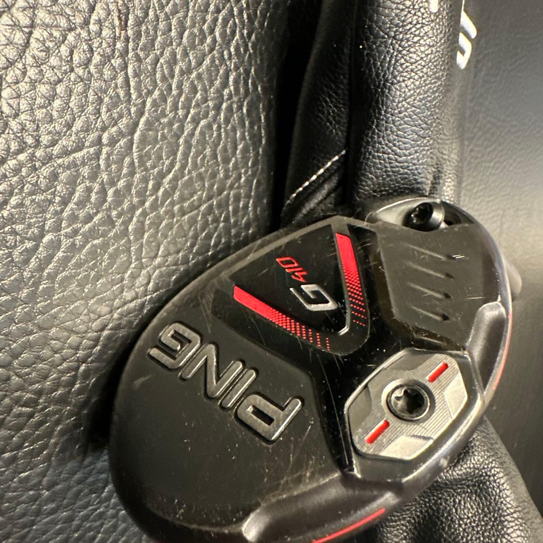 まる　PING G410 ユーティリティ 22度　ヘッドカバー付　ピン