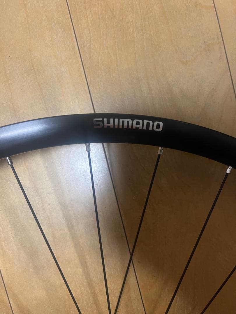シマノ　ロードバイク　ディスクホイール　フロント