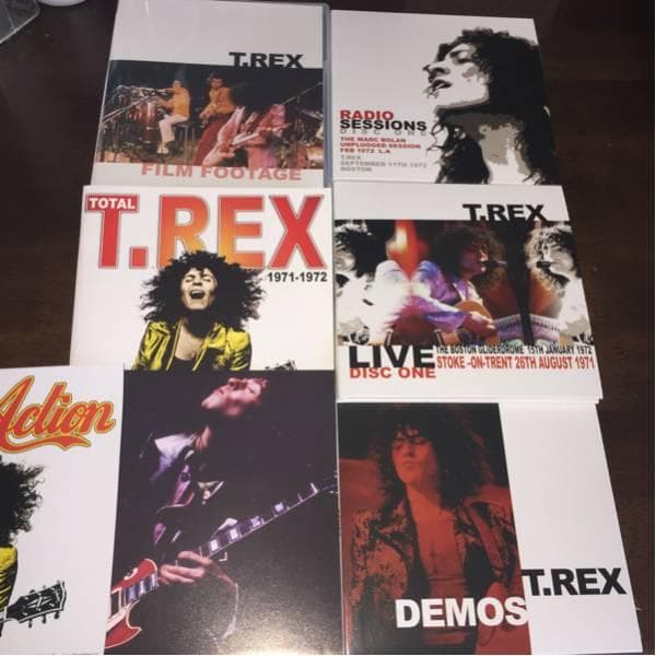 国内盤！5CD+DVD！TOTAL T.REX 1971-1972