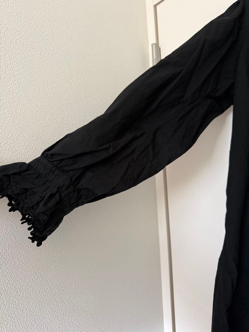 ワンピース vintage black cotton nightdress