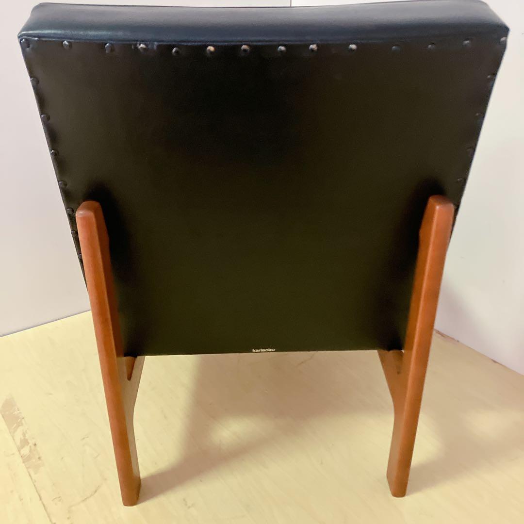 karimoku カリモク　カフェチェア　ダイニングチェア　1人掛けソファー　④