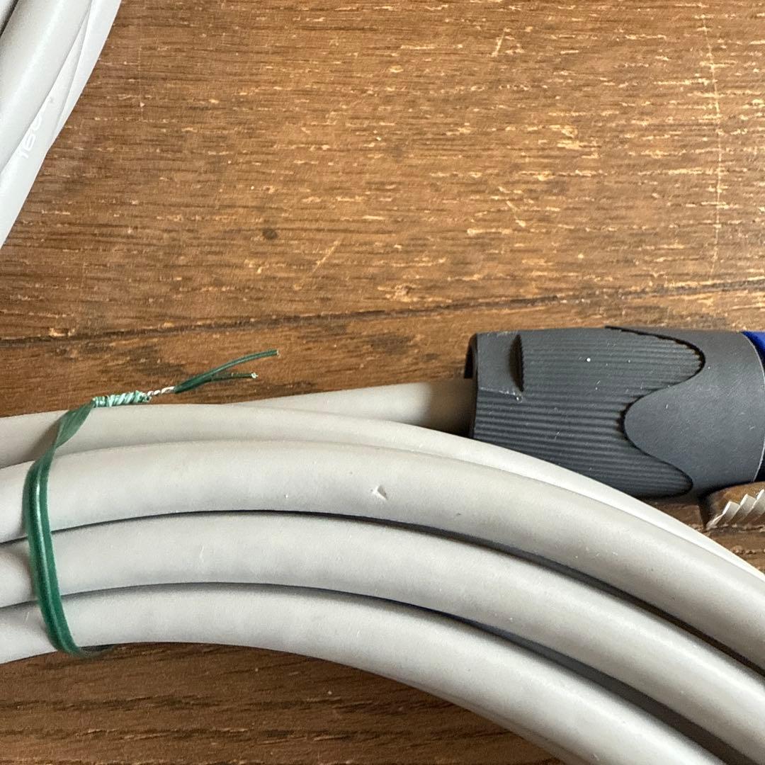 ［新品:最終価格］カナレ　スピーカーケーブル　10m 5本セット①