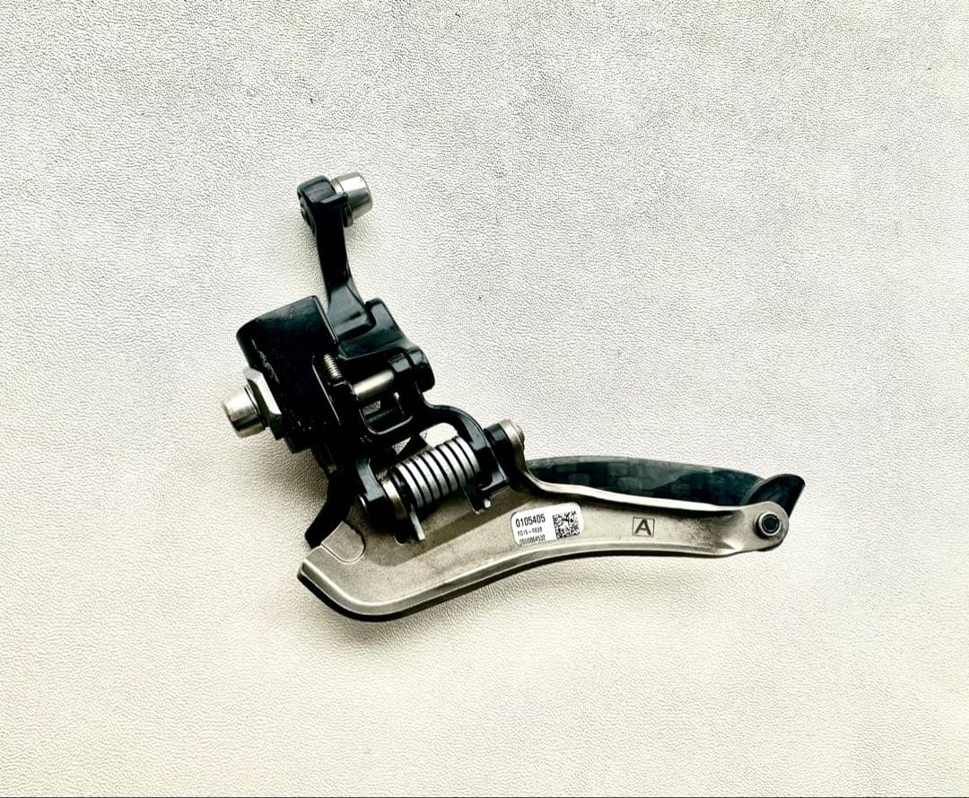 フロントディレイラー ブラック アルミ製