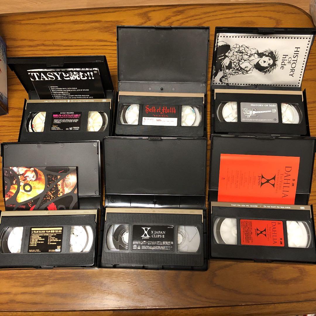X (X JAPAN)関連＋α VHSセット