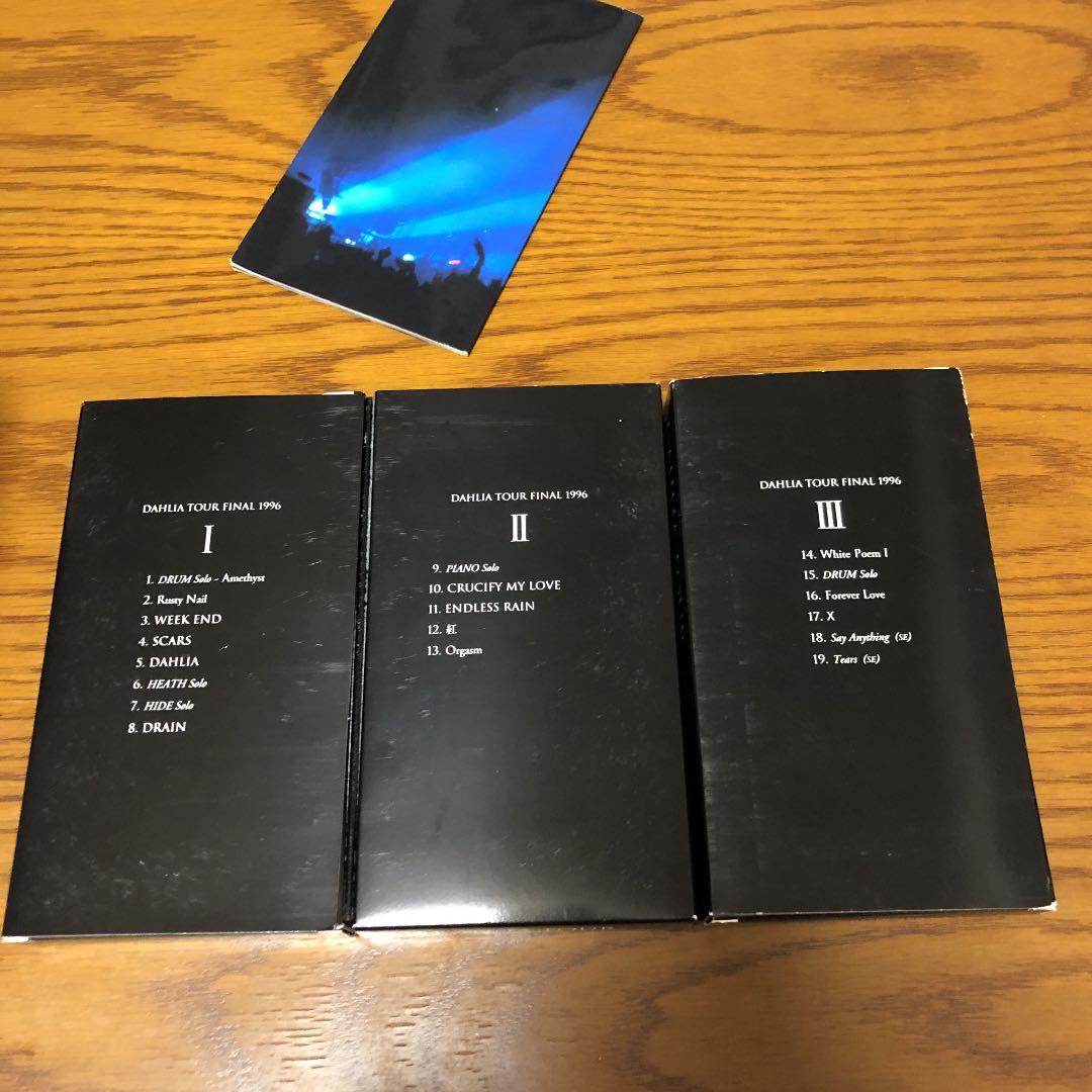 X (X JAPAN)関連＋α VHSセット