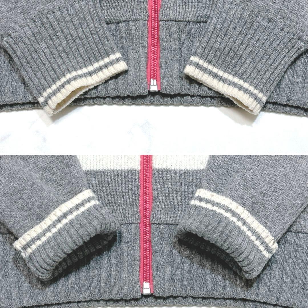 美品✨マンシングウェア レディース 中綿ニット ダウンジャケット ダウン 80％