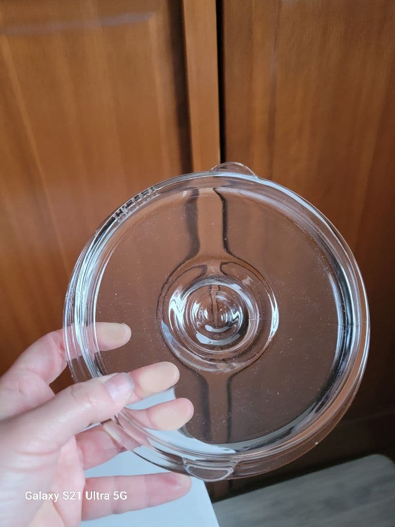 訳ありOLD PYREX ソースパン