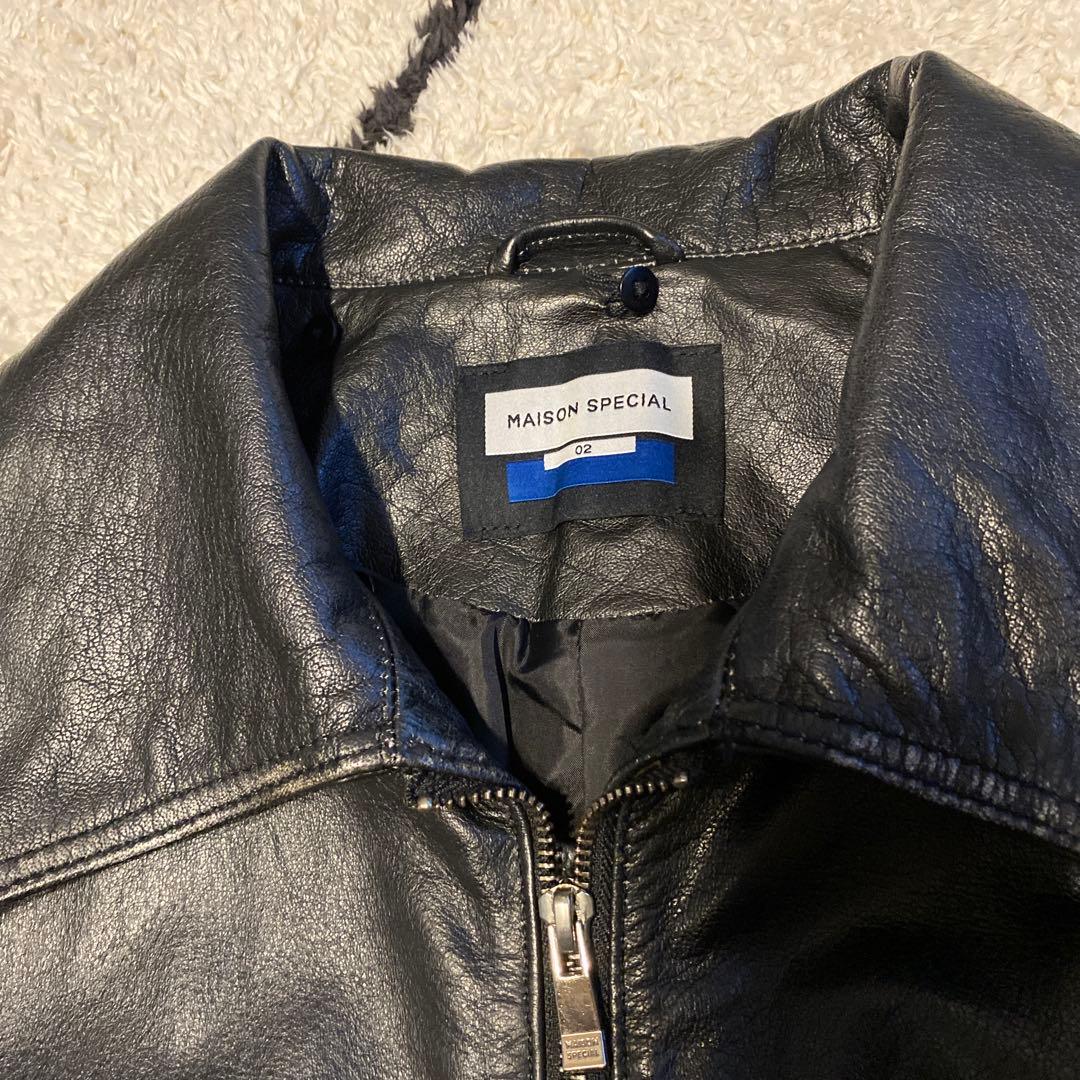 MAISON SPECIAL メゾンスペシャル　レザージャケット