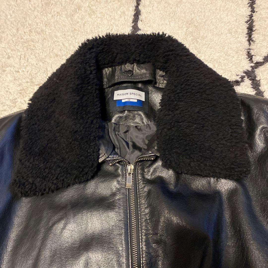 MAISON SPECIAL メゾンスペシャル　レザージャケット