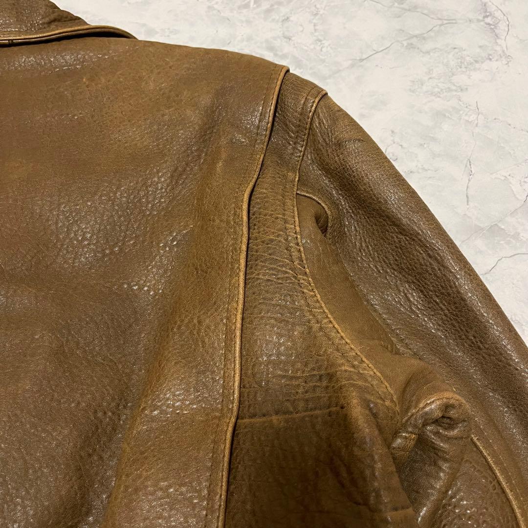 ヴィンテージ A2 G1 レザーフライトジャケット 本革　レザー ジャケット