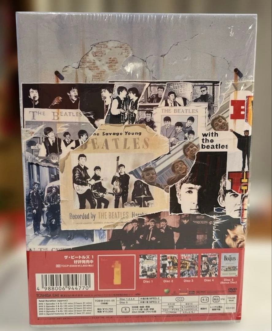 【BEATLES】ビートルズアンソロジーDVDボックス✴︎帯付き1stPress✴︎