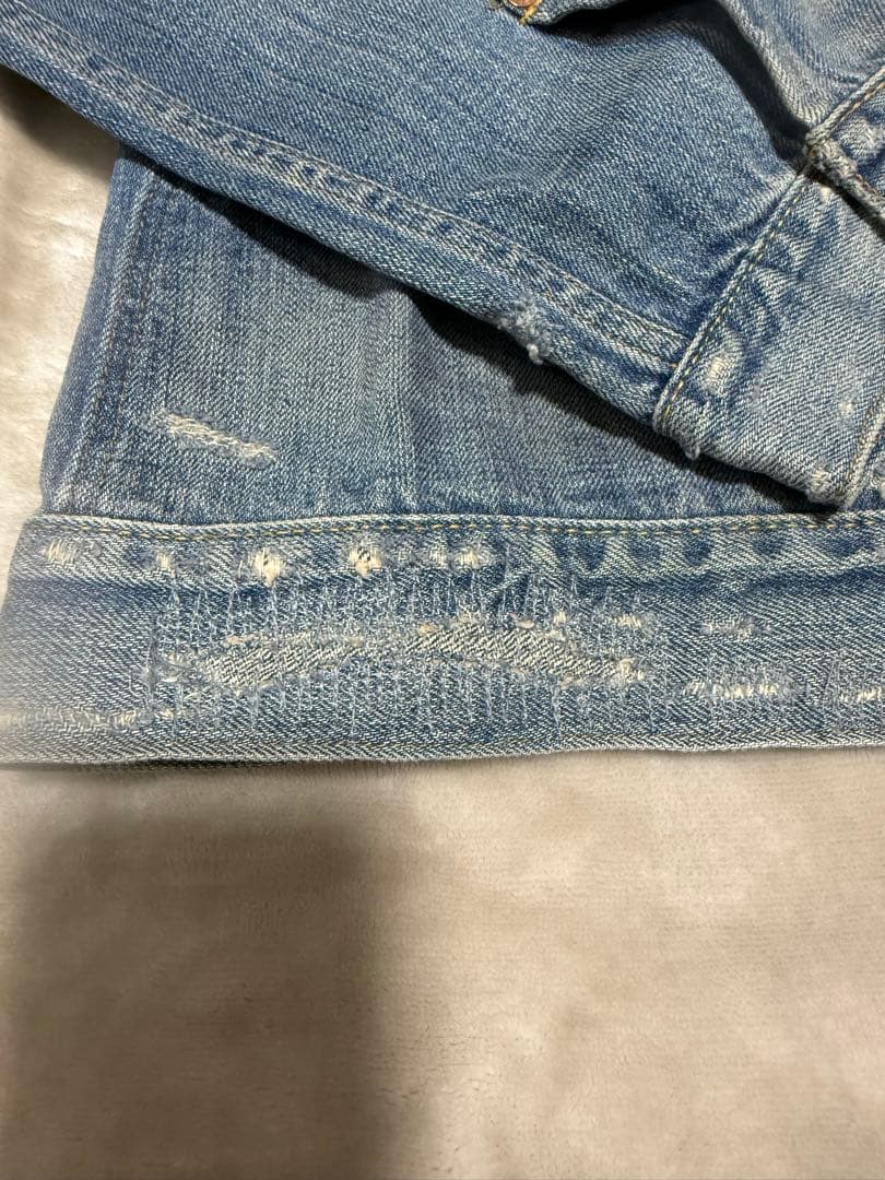 RRL ダブルアールエル USED加工 ニューローパー デニムジャケット