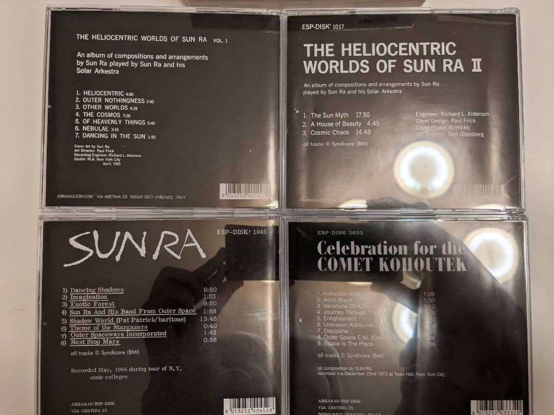 SUN RA 超希少ESPコンプリートBOX