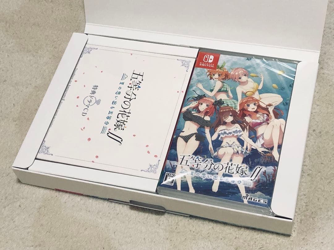 五等分の花嫁 夏の思い出も五等分 Switch版 店舗特典付き