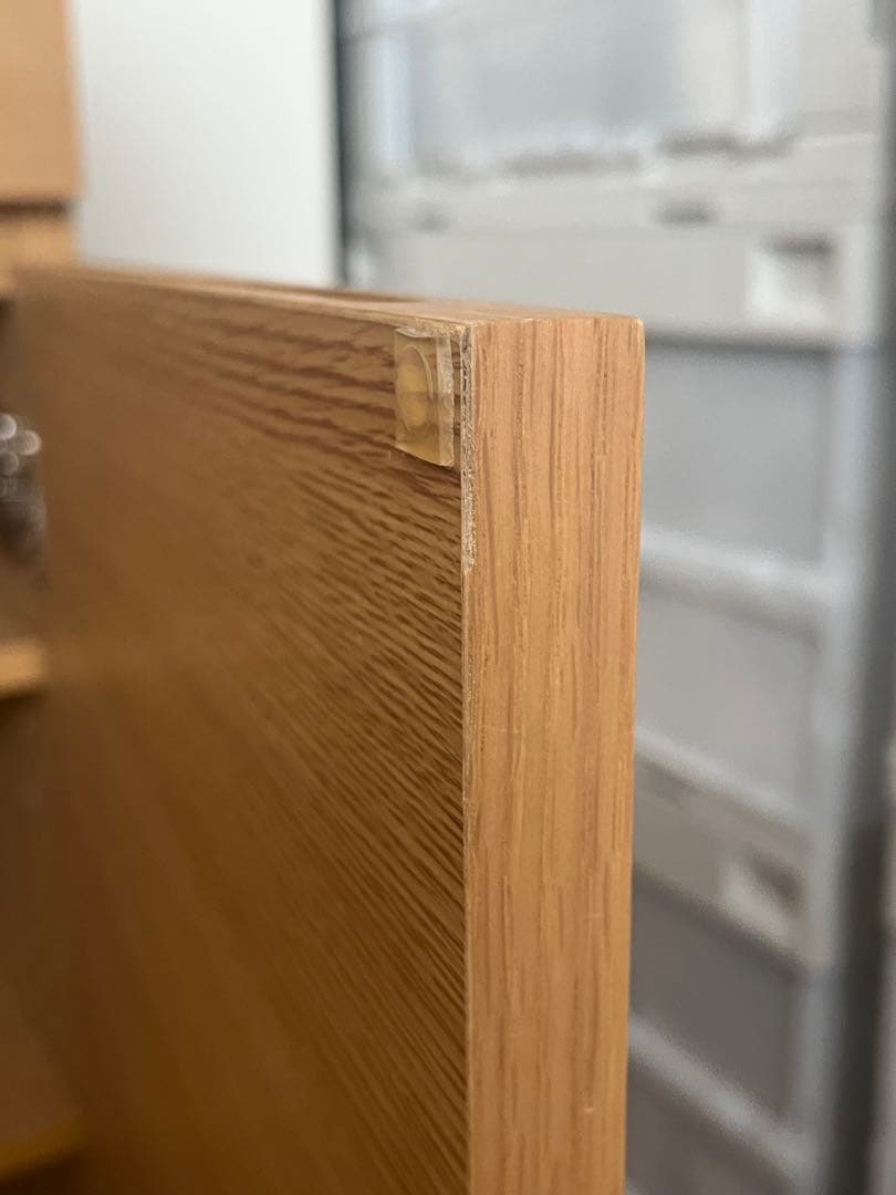 無印良品　オーク材キャビネット