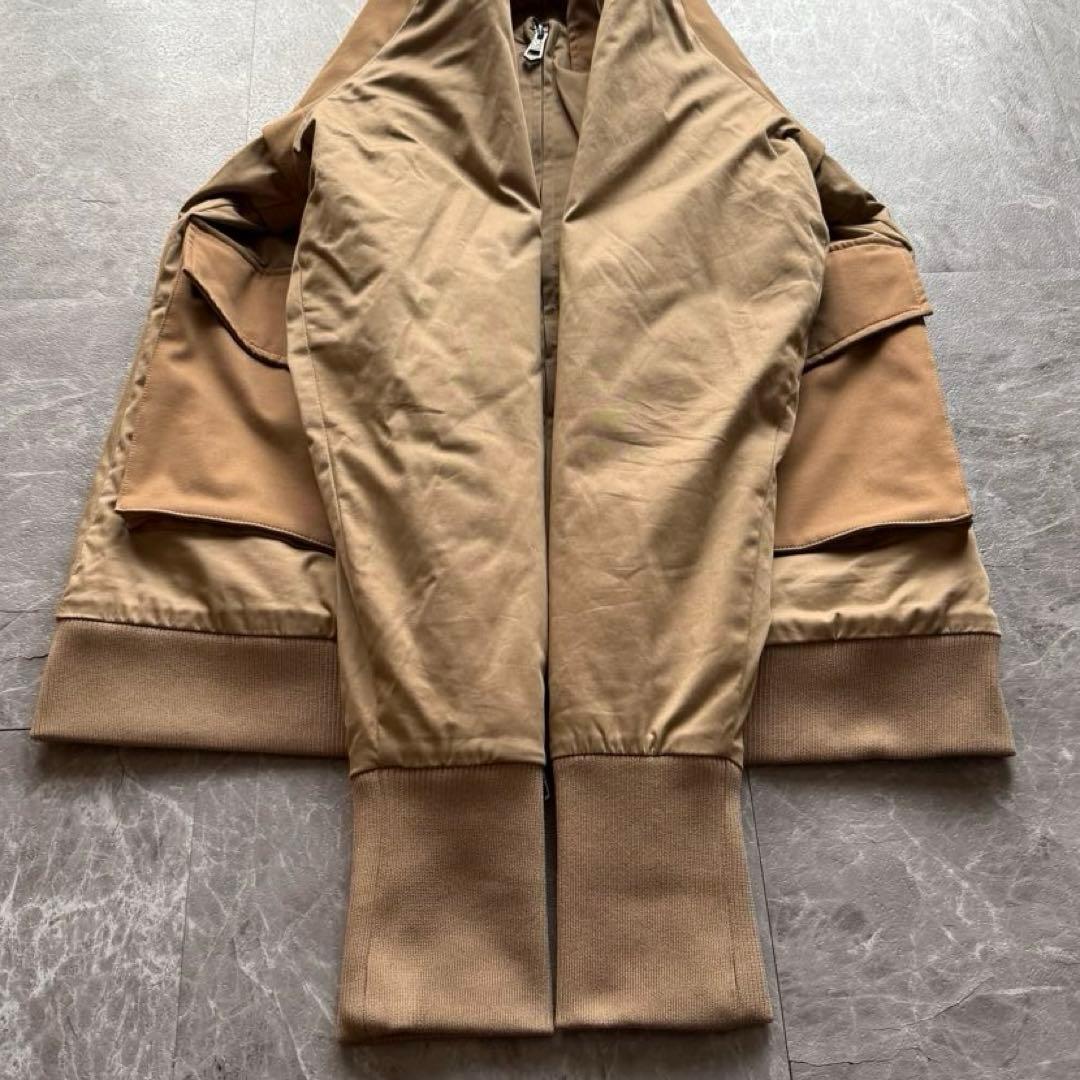 1PIU1UGUALE3 RELUX ライダースジャケット　中綿入り