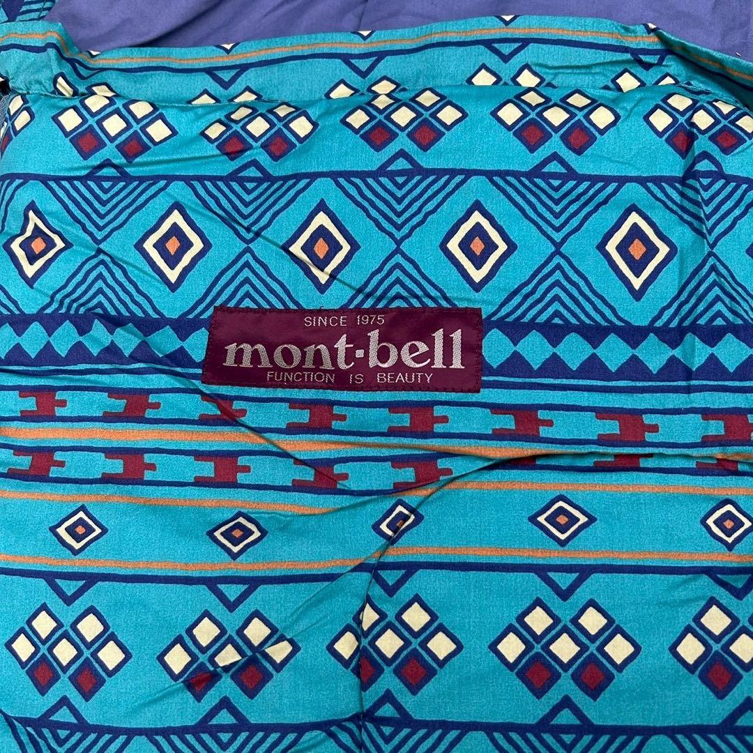 mont-bell モンベル 寝袋 シュラフ アステカ柄 EXCELOFT