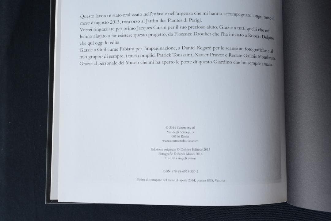 【Sarah moon：Alchimie】サラ ・ムーン