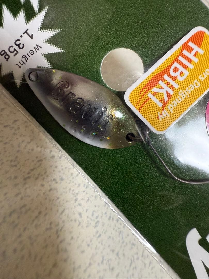 ディープパラドックス グラビティ 1.35g 1.65g オリカラ