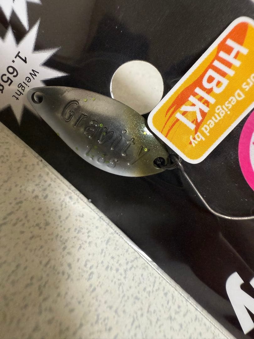 ディープパラドックス グラビティ 1.35g 1.65g オリカラ